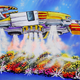 Illustration for article titled Honda Creates Giant Transforming Ridgeline Rocketship for the Rose Bowl